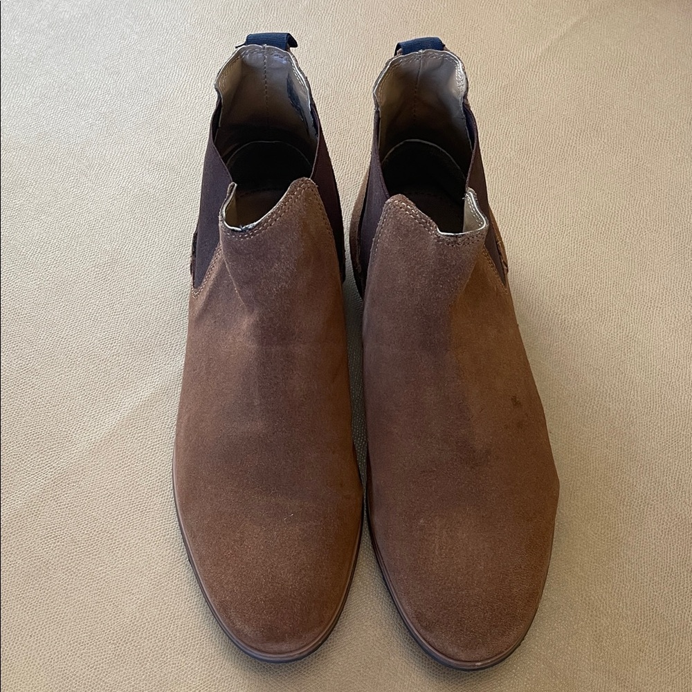 Men’s Topman Brown Suede Chukka Boots